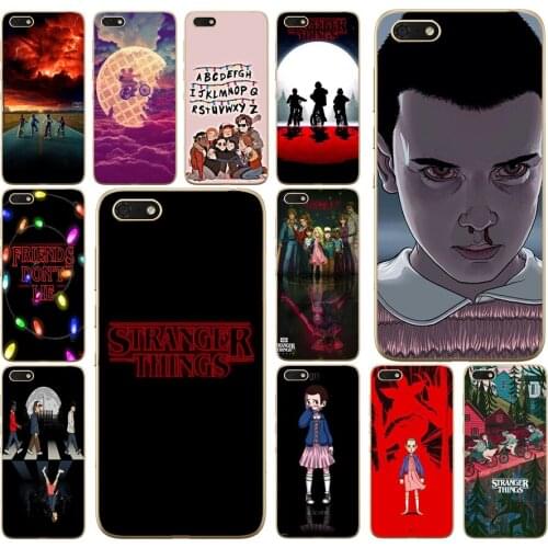 45 Christmas Lights Back Ca Stranger Things Soft Silicone Cover Case for Huawei honor 9 10 Lite 7A 5.45 7a pro 7c 5.7 inch 7x 8x