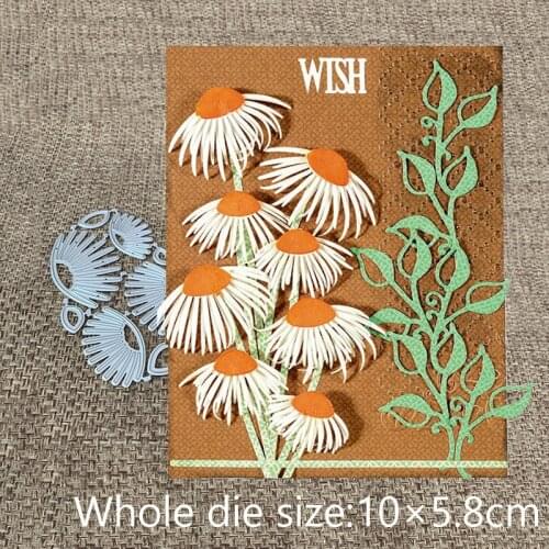 New Design Craft Metal Cutting Die cut dies 8pcs flower decoration scrapbooking Album Paper Card Craft Embossing die cuts