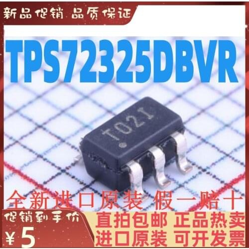 Free shipping TPS72325DBVR TPS72325 T02I T021 10PCS