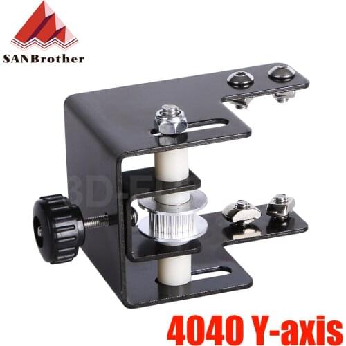 Black 4040 Profile Y-axis Synchronous Belt Stretch Ender-3 Pro Straighten Tensioner For Ender-3 PRO 3D Printer Parts