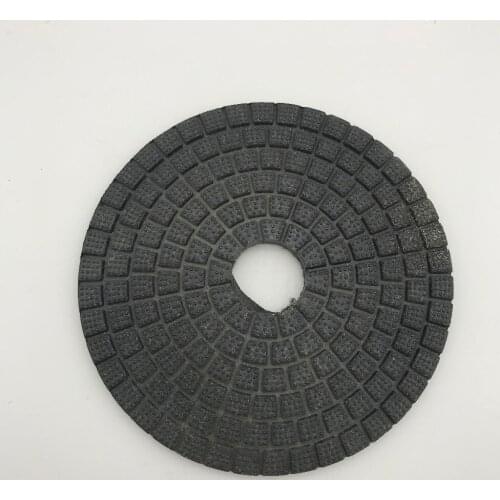 Black Buff 6 inch (150 mm) Diamond Polishing Pads for Dark Color Granite Buffing Pad Circle Polishing Wheel