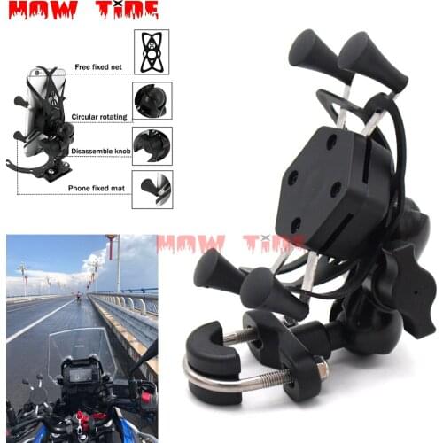 For DUCATI DIAVEL /CARBON /X DIAVEL /Scrambler /STREETFIGHTER 848 Motorcycle GPS Navigation Frame Mobile Phone Mount Bracket