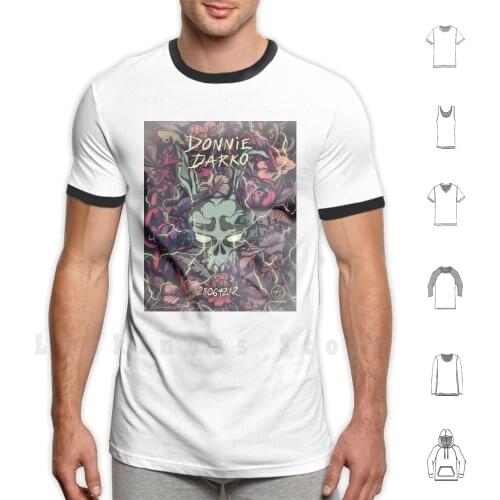 Donnie Darko T Shirt DIY Cotton Big Size 6xl Donnie Darko Movie Merchandising Merchan Japan Artist Samuray Anime Sleeve Japanese