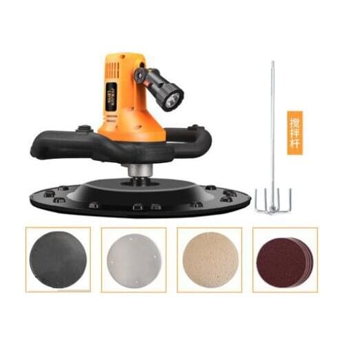 Six-speed adjustable hand-held electric cement mortar polisher wall and floor polishing machine wall wiper
