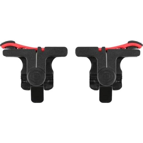 1 Pair Mini Gamepad Phone Gamepad Fire Button Game Trigger Aim Key L1R1 Shooter Controller PUBG FUT1 4.6-6.5 Inch Mobile Phone