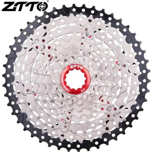 ZTTO 9 Speed 11-46T MTB Cassette 9s Cassette Sprockets Compatible With M430 M4000 M590 Mountain 9S freewheel k7 Bicycle parts