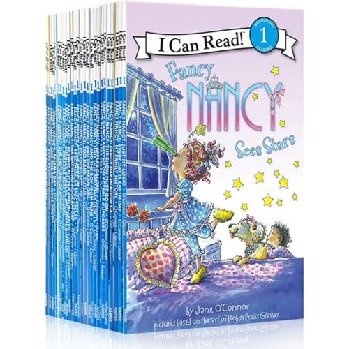 30 Books/set I Can Read Fancy Nancy Manga Book Sets In English Learning Reading Picture Books for Kids educational booklets