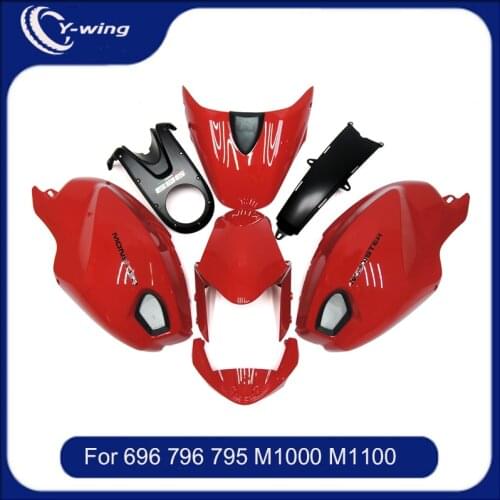 Motorcycle fairing injection ABS plastic fairing kit cover paint for Ducati 696 796 795 M1000 M1100 2009 2010-2015