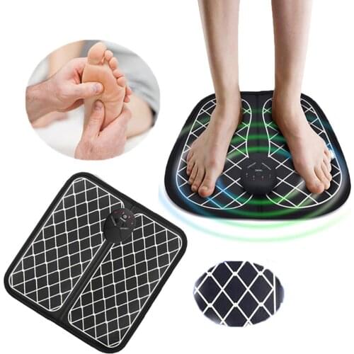 EMS Foot Massage Micro-Current Plantar Acupuncture Point Massage Instrument Intelligent Pulse Electric Massage Cushion Massage