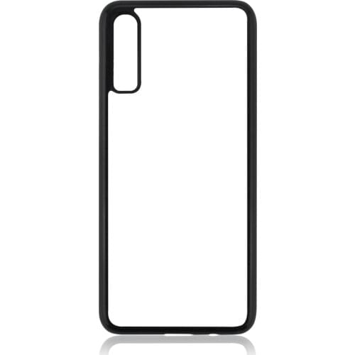 MANNIYA for Samsung Galaxy A10 A20 A30 A40 A50 A70 A90 Sublimation Blank Plastic Case with Aluminum Inserts 10pcs/lot