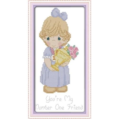 Trophy cross stitch kit 14ct 11ct count print canvas stitches embroidery DIY handmade needlework plus
