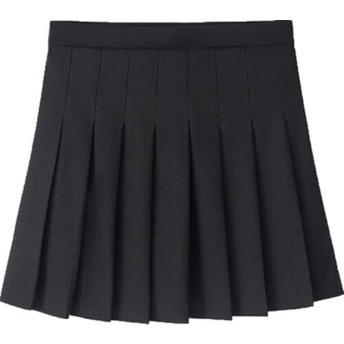 Newest Girls Pleated Skirt High Waist Cute Mini Short Skirt School skirt Jk Uniforms Skirt Sexy A-line Sailor Skirt Large Size