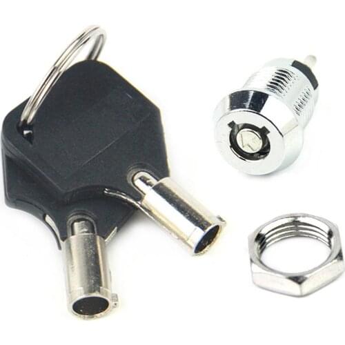 Applicable ON-OFF2 gear with metal key operation safety switch SPST