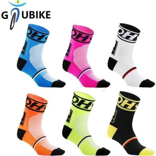 GTUBIKE Outdoor Professional Cycling Socks Breathable Sporting High Quality Men Women MTB Bike Socks Outdoor Sportswear
