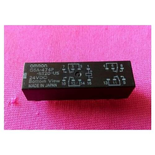 Relay G6AK-474P-ST-US 24VDC G6AK-474P-ST-US-24VDC G6AK-474P 24VDC 24V DC24V DIP16