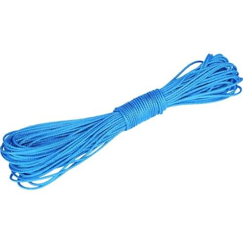 Blue 32.8'/ 49.2' 0.08" Super High Strength Waterproof Corrosion Proof Multi Purpose Arborist Tree Climbing Throw Line Paracord