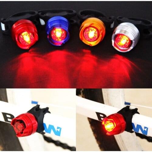 LED Waterproof Bike Bicycle Light Mountain Front Rear Cycling Flash Light Safety Warning Lamp Safety Caution Light Accessories