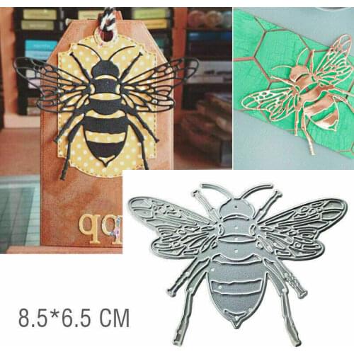Die Cuts Bee Metal Cutting Dies Scrapbooking Embossing Paper Craft Card Decor