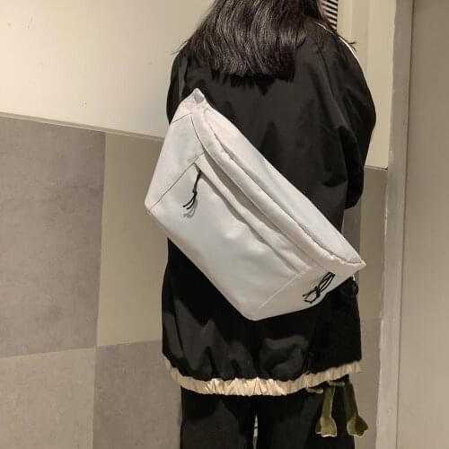 Large Capacity Storage Waist Bag Canvas Fanny Pack For Men And Women Big Blet Bag Multi-Functional Chest Bags Banana Waist Packs