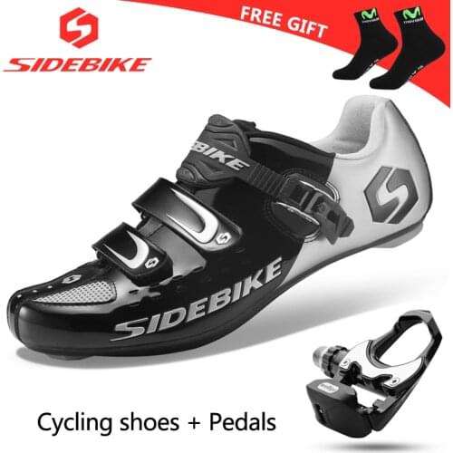Sidebike road cycling shoes SD001 men racing road bike shoes women bicycle speakers cycling athletic professional