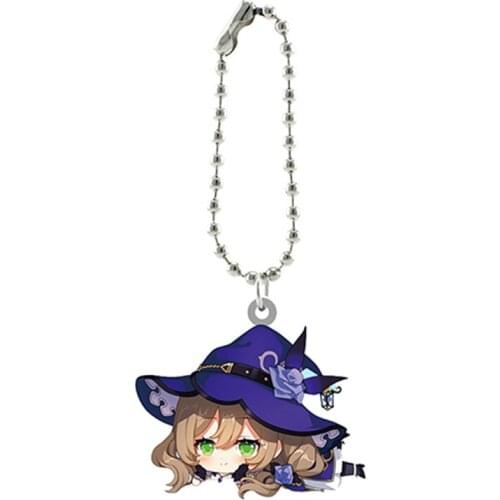 Chinese Cartoon Adventure Game Key Holder Tiny Ring Resin Jewelry For Young Boys Girls Fashion Design Heat-Shrink Crafts