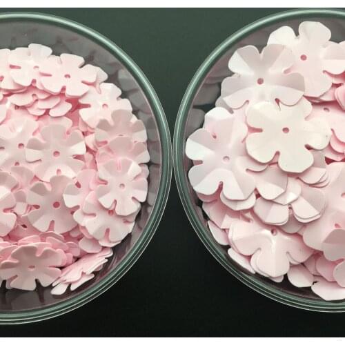 14mm/20mm 25g Flower Red Sequins PVC Decoration Sewing DIY Wedding Craft Scrapbook For Clothing