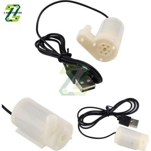 DC 3V USB Low Noise Brushless Motor Pump 120L/H Micro DC Water Pump Submersible Water Pump Amphibious