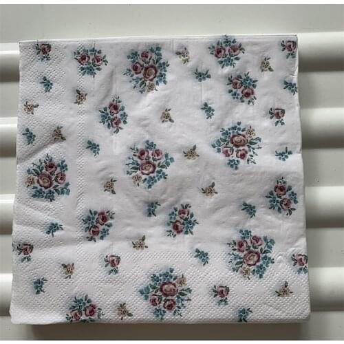 Decoupage table paper napkins elegant tissue vintage towel flower butterfly stamp birthday wedding party home beautiful decor 20