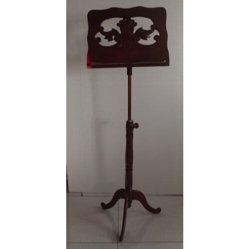 Wooden Musicians Gear Folding Music Stands Adjustable Compact Sheet Music Stand