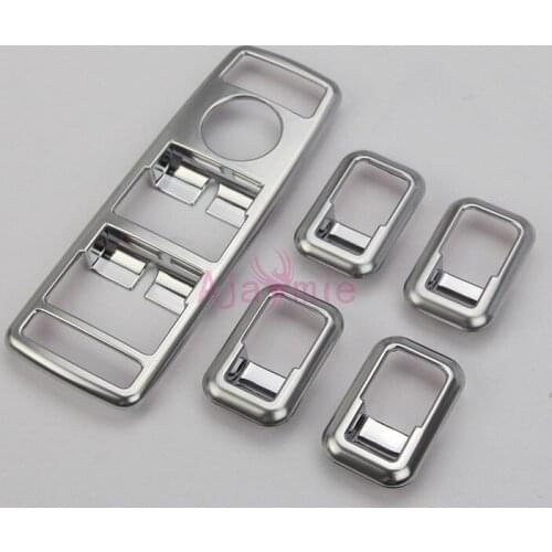 Chrome Car Window Glass Switch Cover Trim For Mercedes Benz A W176 B W246 C W204 E W212 GLA CLA W117 CLS W218 GLK Accessories
