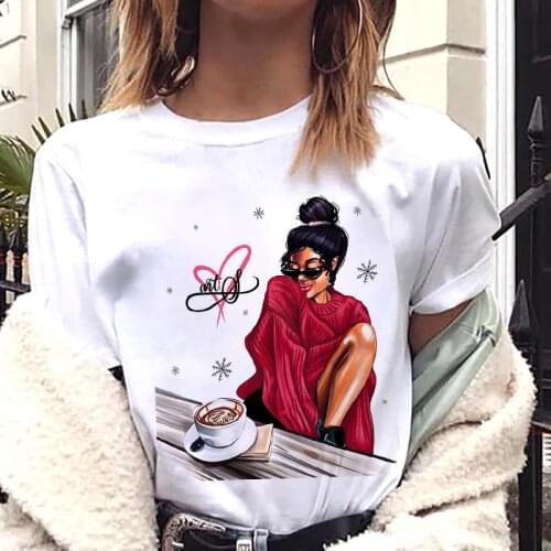 Summer woman printed Ladies Tshirt O-neck T shirt Short Sleeve 2021 New Fashion Female tshirt Harajuku t-shirt femme