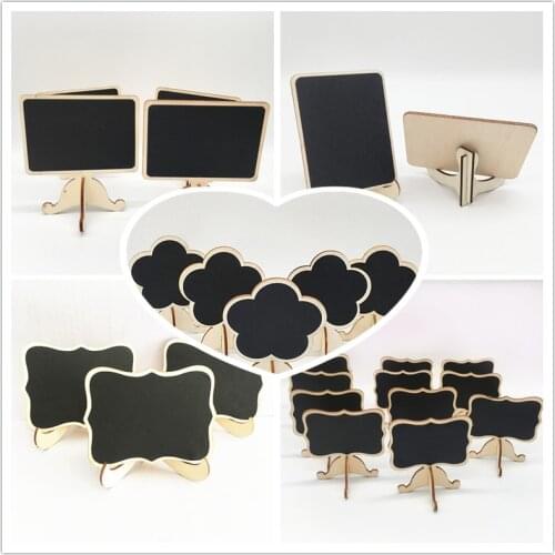5 pcs Mini Blackboard, Multi Style Messag Board, Beautiful Store Decoration And Home Decoration
