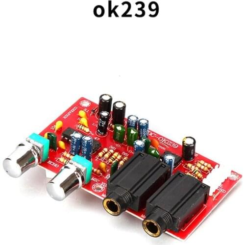 Pre-Mixing Board DC12V Karaoke Reverb Sound Mixing Amplifier Board