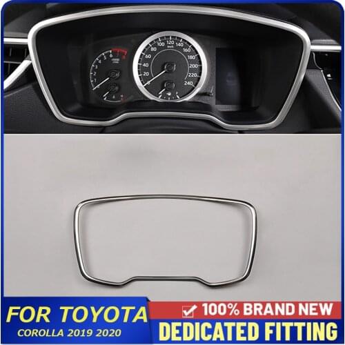 Fit For Toyota Corolla 2019 2020 2021 Car Dashboard Cover Trims Stickers Auto Parts