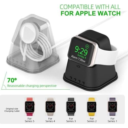Portable Charging Dock Stand Holder for iWatch Series 1/2/3/4/5 Smart Watches