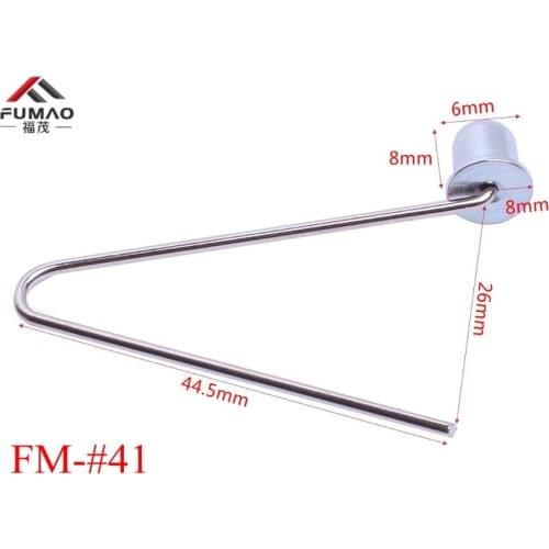 FUMAO Manufacture mounting V shape hose tubing spring clip clamp for tent pipe