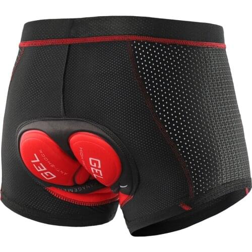 Lixada 2020 Upgrade Cycling Shorts Cycling Underwear Pro 5D Gel Pad Shockproof Cycling Underpant Bicycle Shorts Bike Underwear