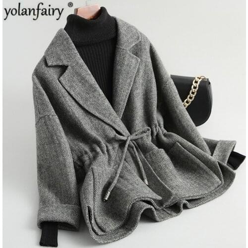 Женские осенние пальто YOLANFAIRY China At AliExpress