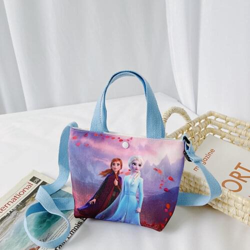 Disney Princess Frozen Anna Elsa Backpack Girl Crossbody Bag Cute Kids Small Bag Mini kawaii Bag