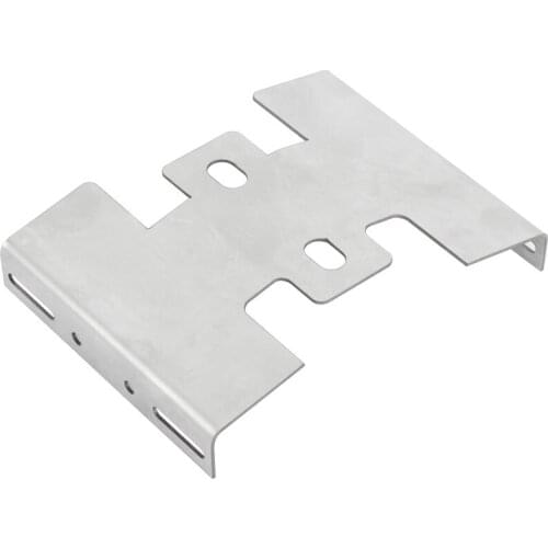 Stainless Steel Chassis Armor Protection Skid Plate for Redcat GEN8 Scout II