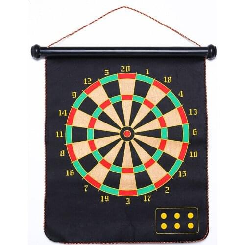 17 Inch Double Side Dart Flights Plate Safety Magnetic Magnet Children Dart Target Color Box Set Dart Accessories Dardos Flight