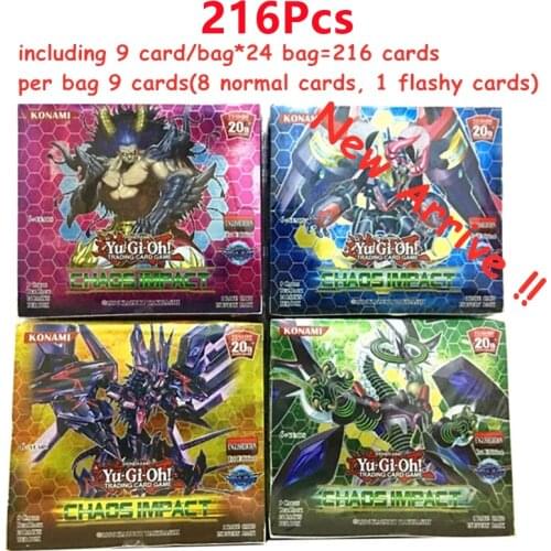 216pcs/set Yu Gi Oh Game Cards Classic Carton YuGiOh Anime Yu Gi Oh English Play Game Cards Collection Boy Toys Gift