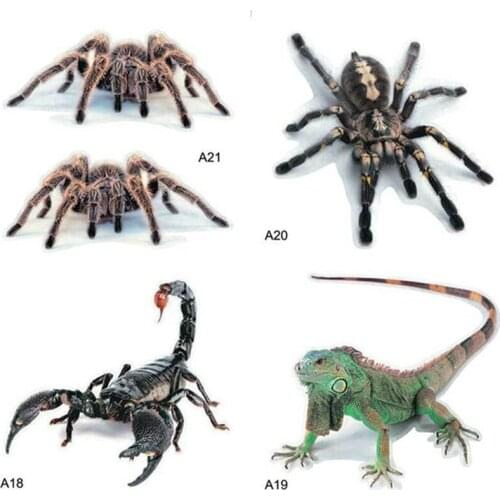 3D Spider Car Stickers Decal Animals Car Styling Sticker for Buick Regal Lacrosse Excelle GT/XT/GL8/ENCORE/Enclave/Envision/Park