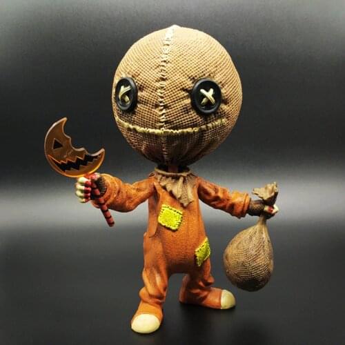 6 "Sam trick-or-treating Sam elm street Jason hand puppet model toy Mezco ants