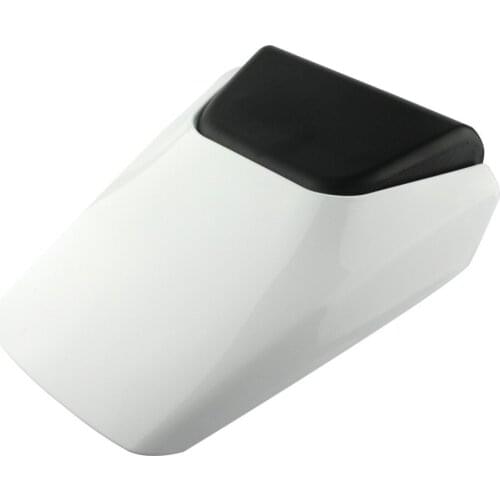White Motorcycle Rear Tail Pillion Passenger Hard Seat Cover Cowl Fairing Seat for Yamaha YZF 600 R6 1998 1999 2000 2001 2002