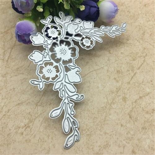 Love Flower Metal Cutting die keychain shaker Heart Paper Key Chain Scrapbook Paper Craft Card Punch Art Knife Cutter