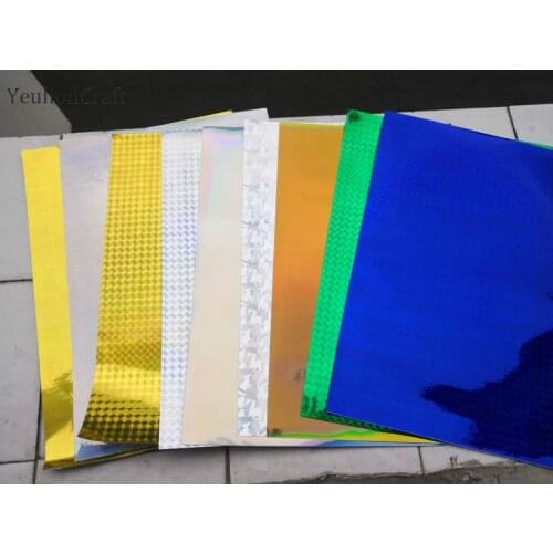 Chzimade 10Pcs/lot A4 Laser Adhesive Inkjet Printing Paper 21x29cm Sticker Paper For Diy Handmade Crafts