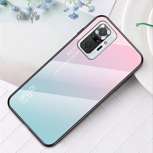 Redmi Note 10S Case XUANYAO Tempered Glass Coque For Xiaomi Redmi Note 4X 5 6 7 8 8T 9 9T 10 Pro Max Case Hard Cover Note 9S