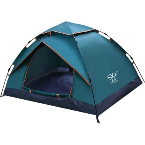 Double automatic tent speed open shade fake double tent beach camping tent