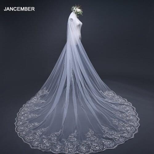 Свадебные кружевные фаты Jancember China At AliExpress